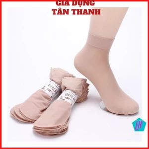 Tất giấy nữ cổ vừa siêu dai set 10 đôi 🔥𝐠𝐢𝐚𝐝𝐮𝐧𝐠𝐜𝐮𝐚𝐤𝐡𝐚𝐮𝐭𝐚𝐧𝐭𝐡𝐚𝐧𝐡𝟑🔥
