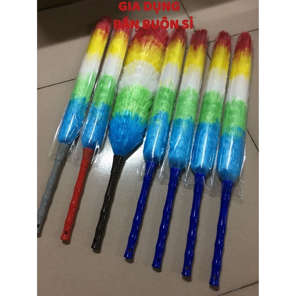 (COMBO 5) Chổi lông gà chổi phủi bụi cao cấp - CÂY PHỦI BỤI MỊN