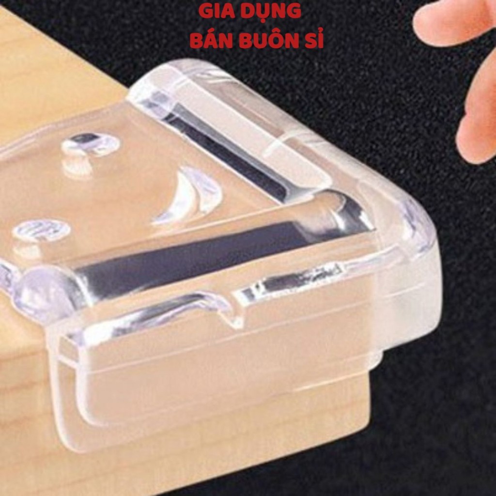 [COMBO 10]Miếng bịt góc bàn, bọc cạnh bàn Silicon hình mặt cười chống va đập - An toàn cho bé và gia đình T2