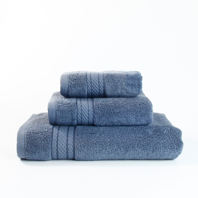 Ảnh Bộ 2 Khăn Tắm Mollis Cotton Lapyarn 60x120cm BM8V Cao Cấp Mềm Mịn Thấm Hút Không Ra Màu Không Xù Đồ Lông PB30 2