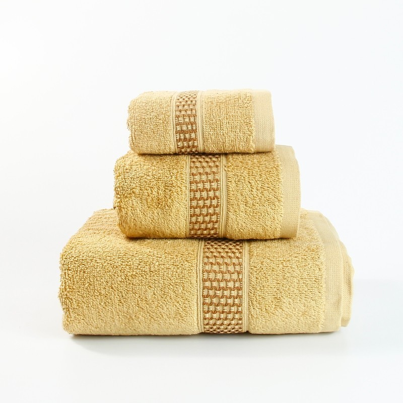 Ảnh Bộ 3 Khăn Mặt Mollis Cotton 34x80cm FC03 Cao Cấp Mềm Mịn Thấm Hút Không Ra Màu Không Xù Đồ Lông PC16 1