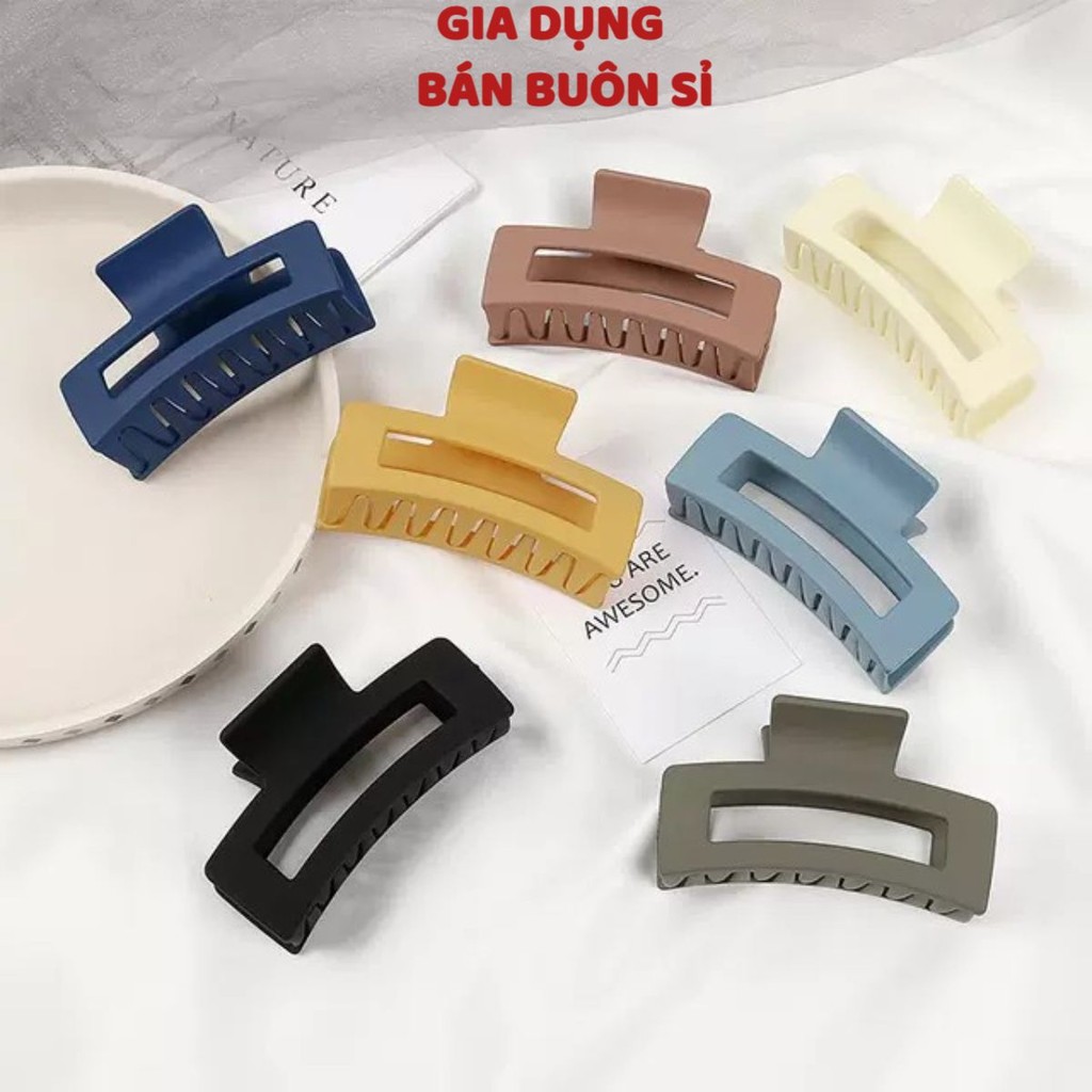 [Kẹp tóc càng cua] Kẹp/Cột tóc màu trơn kiểu dáng thanh lịch cho nữ - 𝗚𝗜𝗔𝗗𝗨𝗡𝗚𝗛𝗔𝗡𝗢𝗜𝟯𝟵