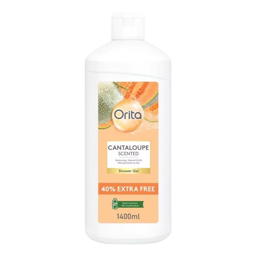 Ảnh Gel Tắm Orita Hương Dưa Đỏ Shower Gel Cantaloupe Scented 1400ml 1