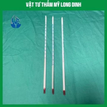 Nhiệt Kế Thuỷ Ngân Đo Nhiệt Độ Nước 100 độ - Cây Đo Nhiệt Độ Nước