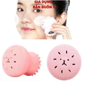 3 Cọ Rửa Mặt Bạch Tuộc Chất Liệu Silicon Mềm Mại Cho Da - Dụng cụ Rửa Mặt Bạch Tuộc , Máy rửa mặt bạch tuộc, máy rửa mặt