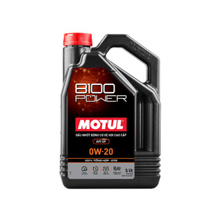 Dầu nhớt xe ô tô MOTUL 8100 POWER 0W20 4X5L VN