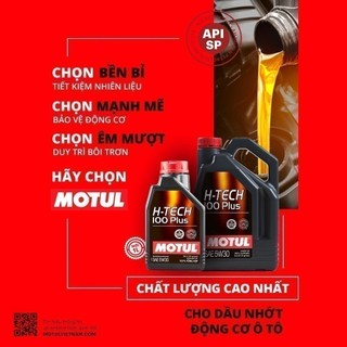 Dầu nhớt xe ô tô MOTUL H-TECH 100 PLUS 5W30 SP 1L