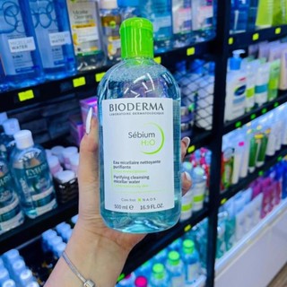 Nước Tẩy Trang Biodermal 500ml Của Pháp Chính Hãng Tẩy Trang Cho Da Dầu Mụn
