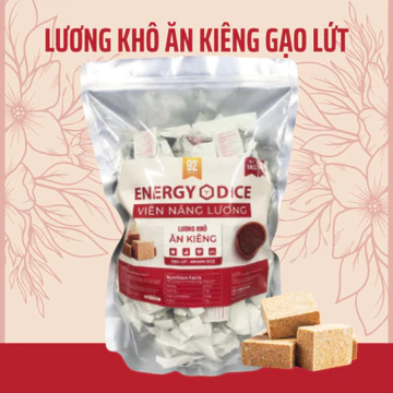 Lương Khô Gạo Lứt/ Yến mạch Ăn Kiêng Túi 475 Đầy Đủ Dinh Dưỡng Dành Cho Ăn Kiêng Giữ Dáng