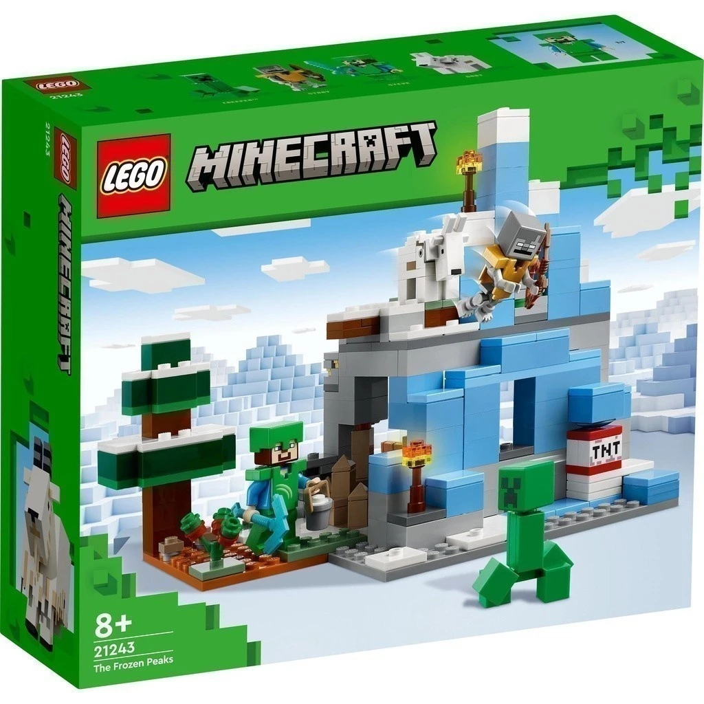 LEGO Minecraft 21243 Đỉnh Núi Băng Giá