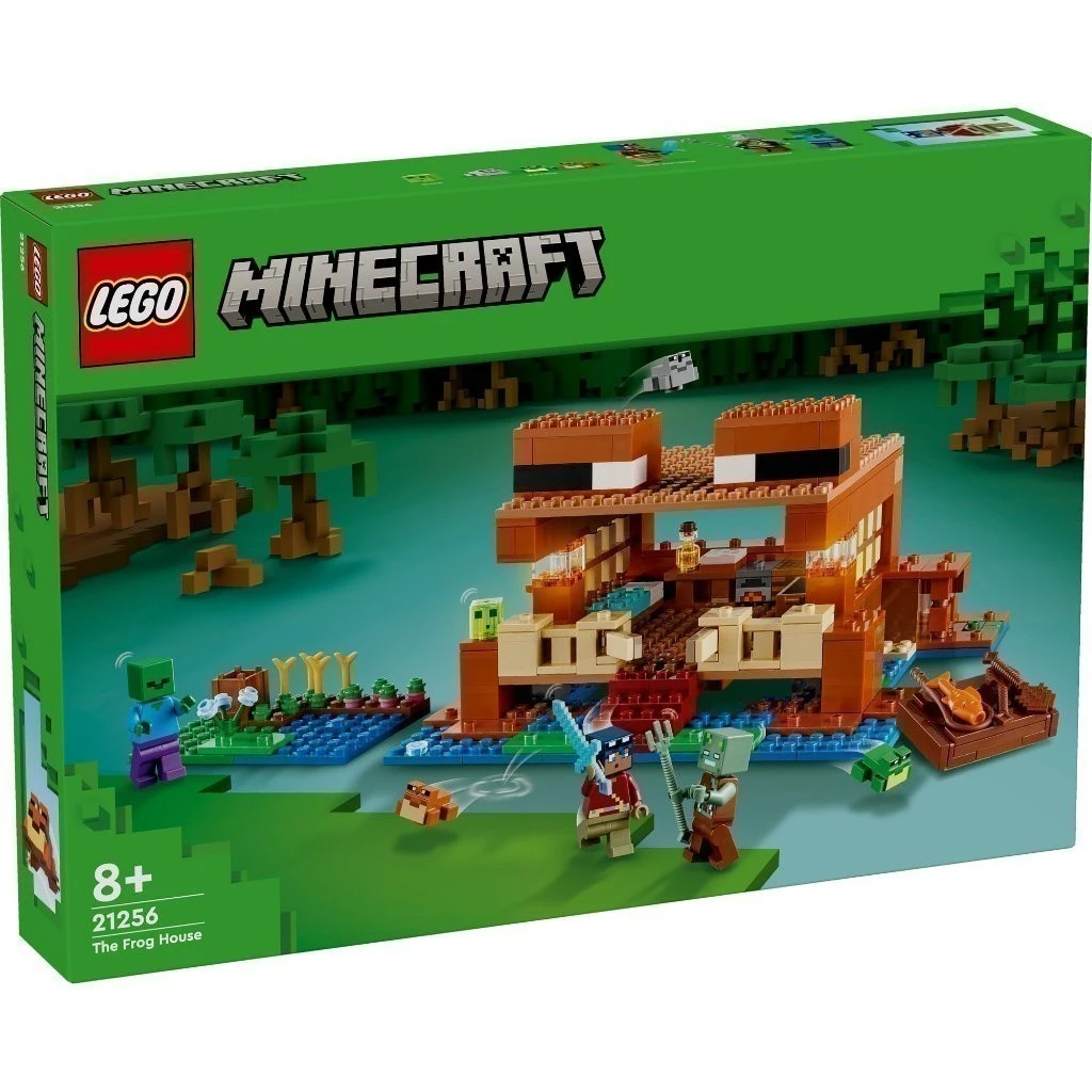 LEGO MINECRAFT 21256 Đồ chơi lắp ráp Ngôi nhà ếch
