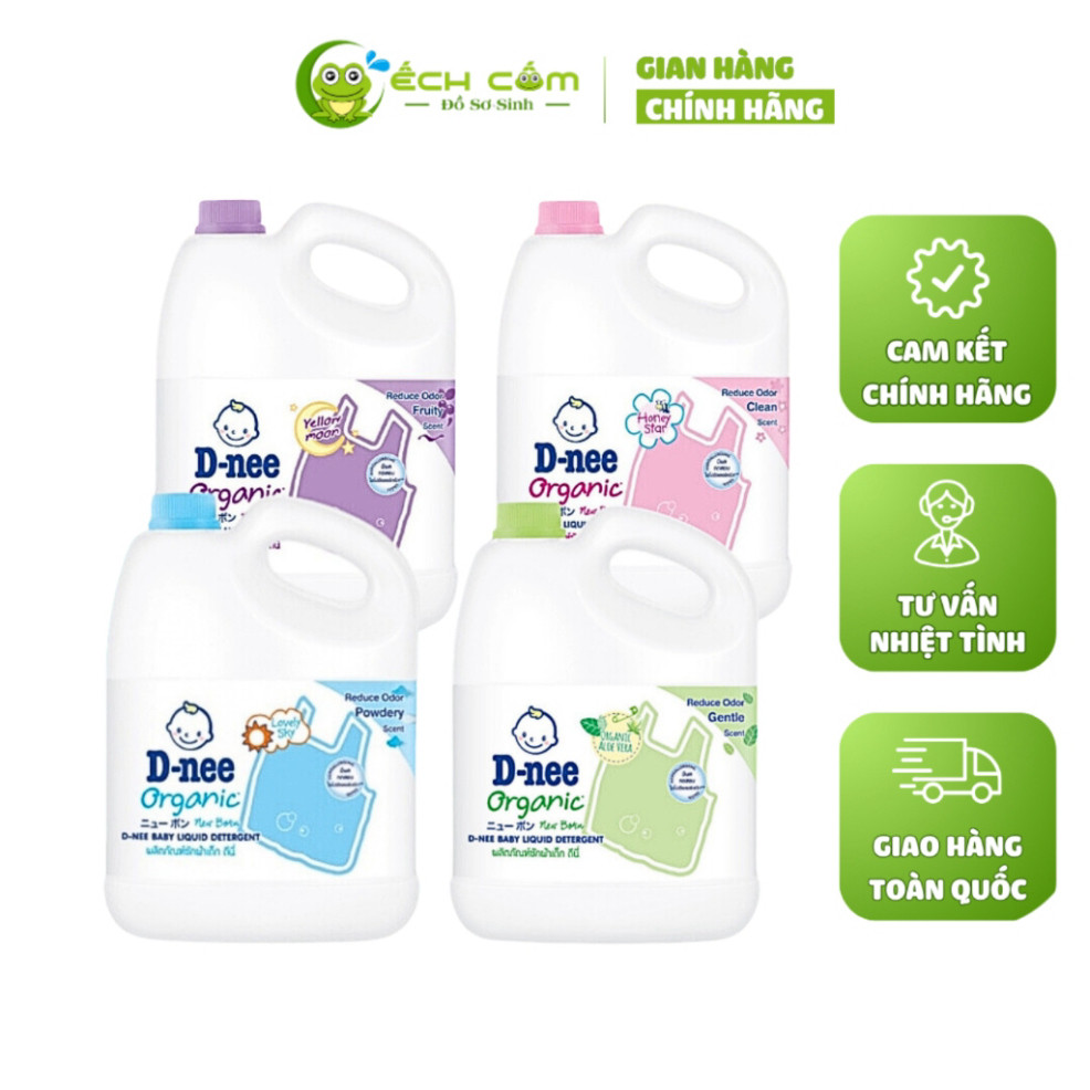 DNEE - Nước Giặt Xả Quần Áo Cho Trẻ Em Dnee Thái Lan 3000ml Tem Công ty ...