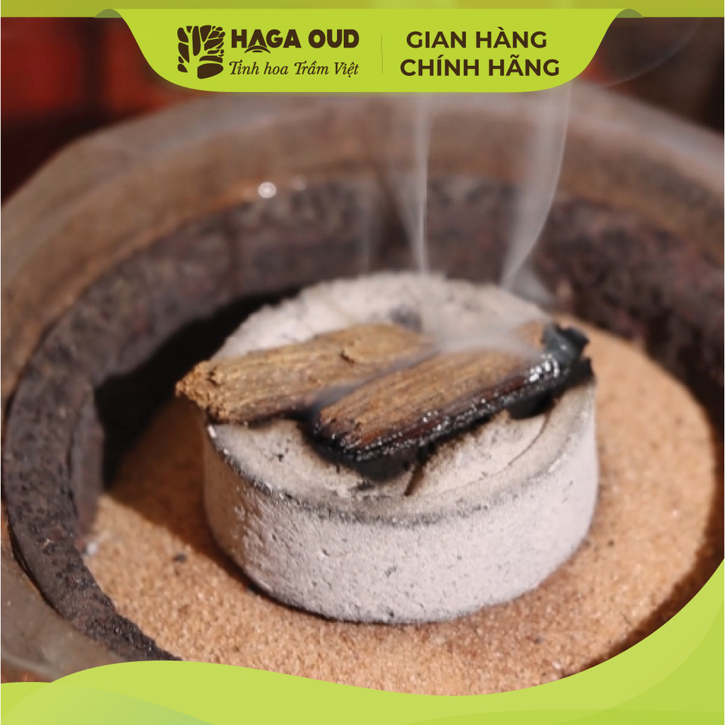 Ảnh Than hoạt tính HAGA, Xông đốt trầm hương, Ít mùi-Ít khói, Mồi lửa nhanh, An toàn sức khỏe-5 viên/gói 3