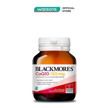 Thực Phẩm Bảo Vệ Sức Khỏe Blackmores CoQ10 150mg 30 Viên