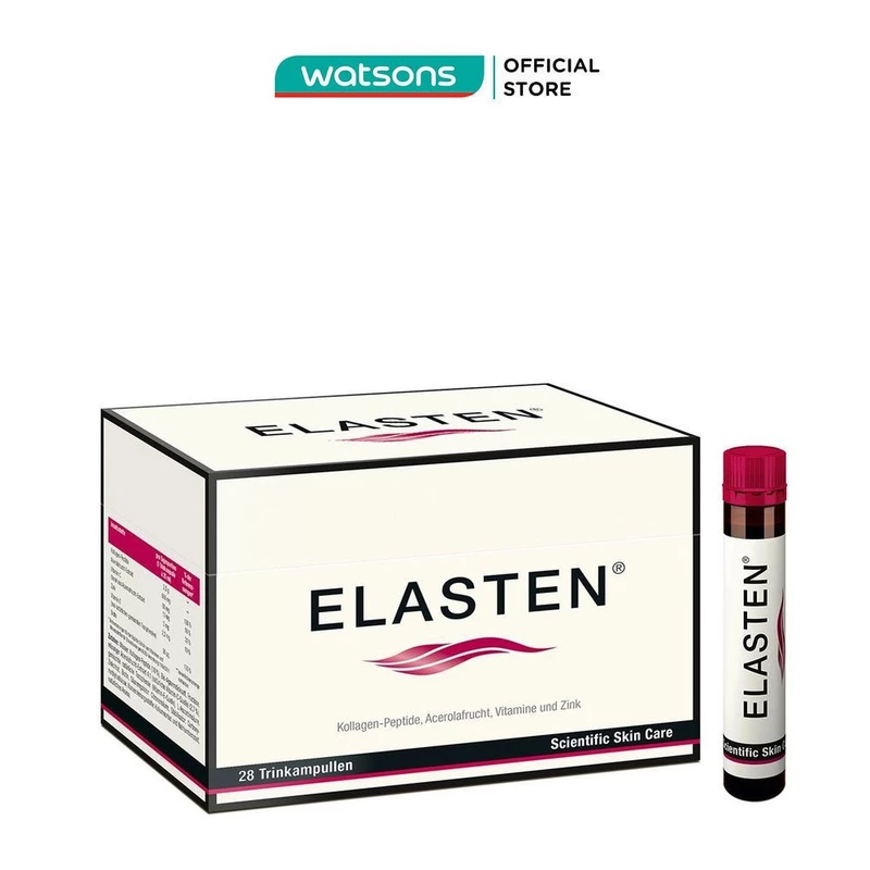 Thực Phẩm Bảo Vệ Sức Khỏe Elasten Collagen Giúp Đẹp Da 25ml x 28 Ống — ảnh 1