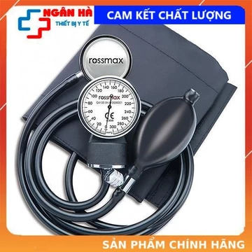 Máy đo huyết áp cơ Rossmax - đã bao gồm ống nghe, hàng chính hãng