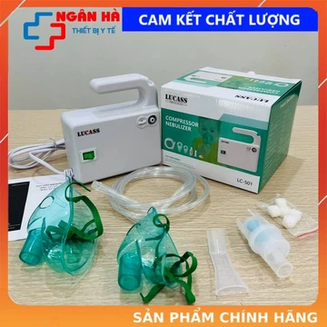Máy xông khí dung, mũi họng Lucass Lc501, HÀNG CÔNG TY