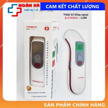 Nhiệt kế điện tử, Máy đo nhiêt độ hồng ngoại đo trán Kaneko A200