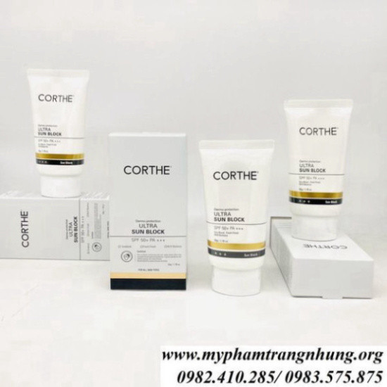 Kem chống nắng vật lý Corthe Hàn chống nắng nâng tone