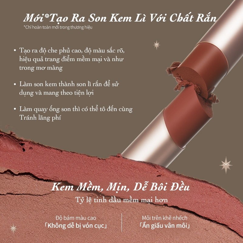 Ảnh Son lì FLOWER KNOWS bộ sưu tập thiên thần nhỏ 3.5g 3