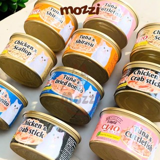 [Thùng 24 lon] Pate cho mèo Ciao Lon 75gr [Đổi mẫu mã]