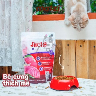 Thức ăn hạt cho mèo JirehO Hàn Quốc vị Thịt gà Cá ngừ