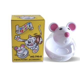 Đồ chơi rơi hạt thưởng hình chuột cho mèo