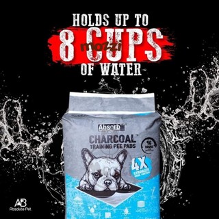 [Lẻ 5 miếng] Tã lót chuồng chó mèo Absorb Plus than hoạt tính 96h của Mỹ