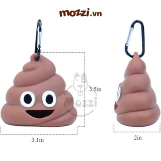 Poo Bag Hộp đựng túi vệ sinh dọn phân cho chó mèo (không kèm ruột)