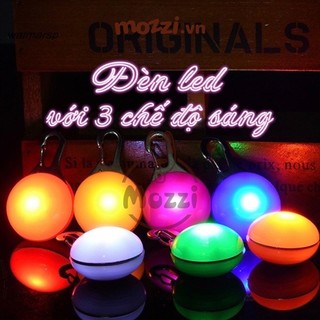 Đèn led đeo cổ chống lạc 3 chế độ sáng cho chó mèo