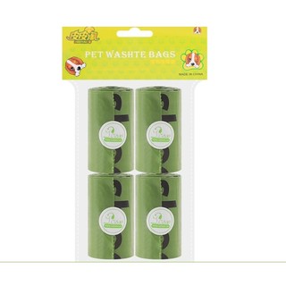 Set 8 cuộn túi vệ sinh tự phân hủy màu ngẫu nhiên