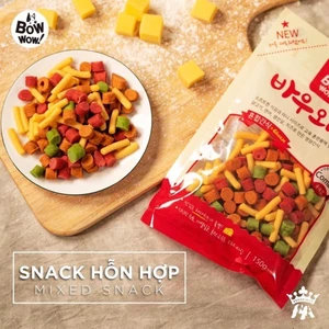 TỔNG HỢP SNACK THỨC ĂN VẶT CHO CHÓ (phô mai, snack, sandwich, xúc xích)