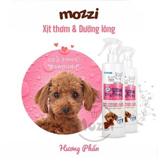 Xịt dưỡng lông Forcans Hàn Quốc khử mùi hương nước hoa cho chó mèo 300ml