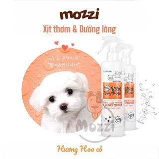 Xịt dưỡng lông Forcans Hàn Quốc khử mùi hương nước hoa cho chó mèo 300ml