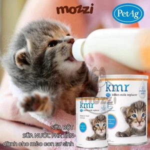 Sữa bột KMR Kitten Milk Replacer Powder PetAg Lon 340g 794g | Túi 2.27kg cho mèo sơ sinh