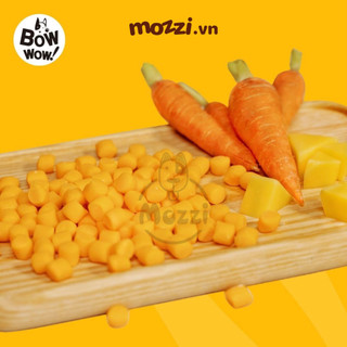 Snack cho chó Phô mai viên cà rốt Bowwow 100gr