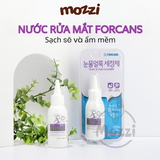 Dung dịch làm sạch mắt Forcans Hàn Quốc Chai 100ml cho chó mèo