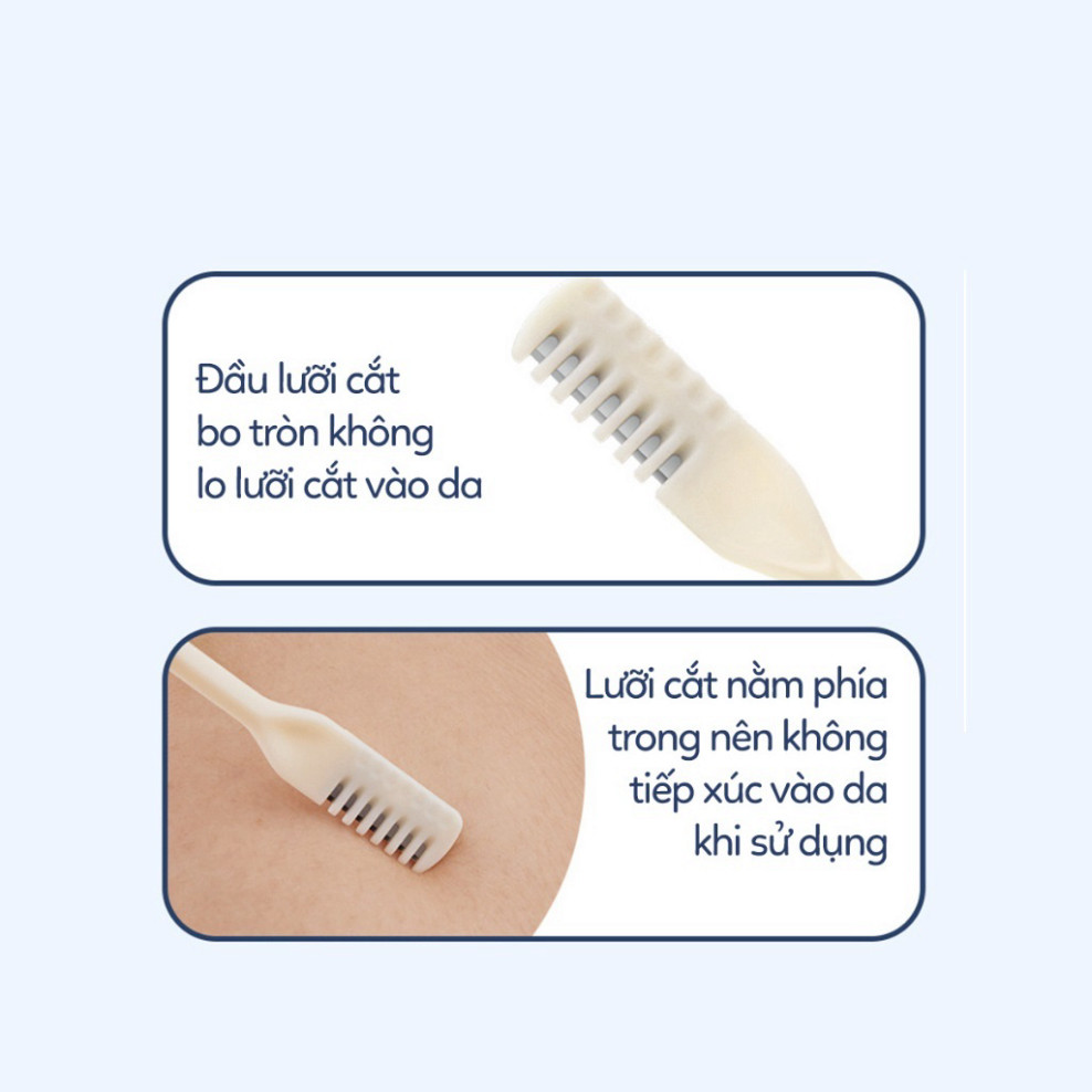 Dụng Cụ Cắt Tỉa Lông Mũi Mini Dao Cạo Lông Mũi Thông Minh