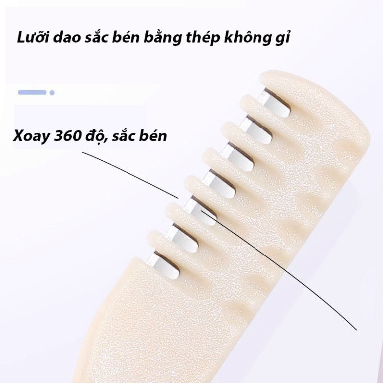 Dụng Cụ Cắt Tỉa Lông Mũi Mini Dao Cạo Lông Mũi Thông Minh
