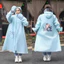 Áo Mưa Thời Trang In Hình Gấu Có Khoá Kéo Tiện Lợi - Áo Mưa Nữ Thời Trang Nữ In Hình Gấu
