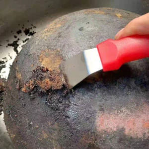 Xẻng Cạo Vệ Sinh Mặt Bàn Bếp, Bếp Ga, Dao Cạo Tủ Lạnh, Rã Đông, Cạo Vết Bẩn Trên Sàn-Màu Đen