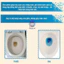 Túi 10 Viên Khử Mùi Tẩy Bồn Cầu Khử Mùi Hôi Sạch Mảng Bám Vi Khuẩn- Thả Xả Toilet Diệt Khuẩn, Tẩy Sạch Vệ Sinh Vết Bám