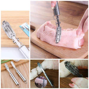 Dụng Cụ Cạo Lông Heo, Làm Sạch Lông Gia Súc - Cây Cạo Vảy Cá, Làm Sạch Lông Lợn (đã bao gồm lưỡi lam)