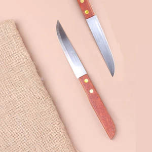 Dao Gọt Vỏ, Cắt Tỉa Trái Cây Siêu Bén 19cm - Dao Gọt Trái Cây Siêu Bén Cán Gỗ