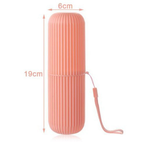 Hộp Đựng Bàn Chải Kem Đánh Răng Du Lịch Ống Đựng Đồ Đa Năng Tiện Dụng Hộp Đựng Bàn Chải Kẻ Sọc