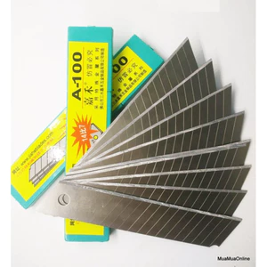 Combo 10 Lưỡi Dao Rọc Giấy Loại Lớn Cắt Giấy Loại Lớn