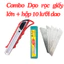 Combo 10 Lưỡi Dao Rọc Giấy Loại Lớn + Dao Rọc Giấy, Cắt Giấy Loại Lớn