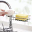 Khay Rổ Để Đồ Bồn Rửa Chén - Giá Kệ Kim Loại Đựng Giẻ Rửa Chén Gắn Vòi Rửa Bát OKSEP