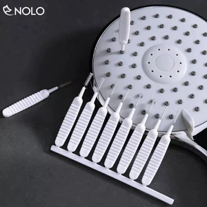 Bộ 10 Dụng Cụ Vệ Sinh Làm Sạch Lỗ Thoát Nước Vòi Sen, Lỗ Cắm Tai Nghe - Cọ Vệ Sinh Bảo Dưỡng Tai Nghe, Vòi Sen
