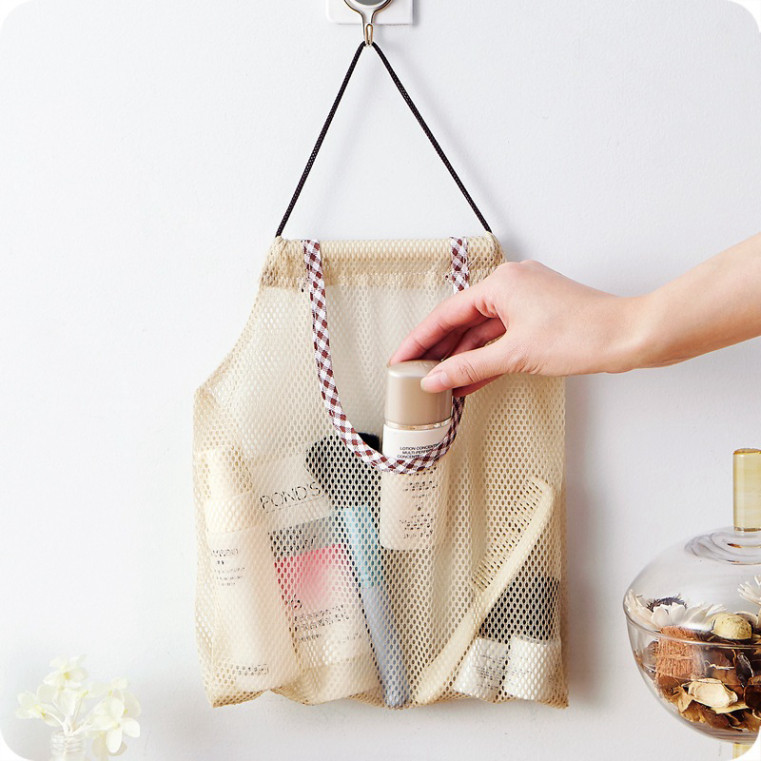 Giỏ Đựng Hành, Tỏi, Ớt Treo Tường Nhà Bếp - Túi Lưới Treo Tường Đựng Rau Củ Quả